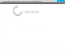 Tablet Screenshot of catchthismusic.com